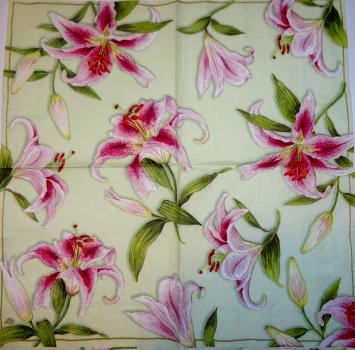 007 Lilies - 3-ply (pink) - Ihr